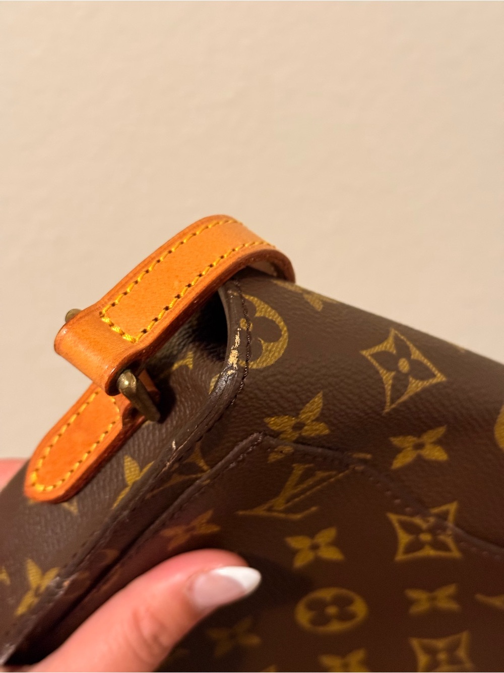 Vintage Louis Vuitton Monogram Louis Vuitton Saint Cloud Crossbody Bag PM 882VI - Picture 16 of 16